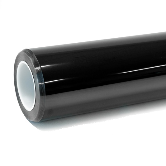 Classic Gloss Black Vinyl Wrap for Vehicles