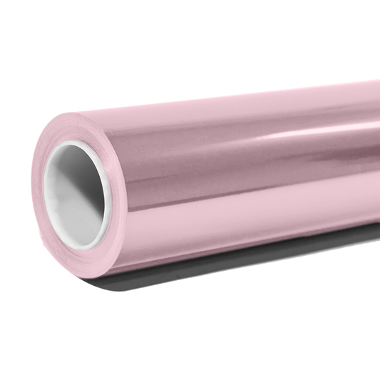 Luxurious Metallic Champagne Pink Vinyl Wrap for Cars