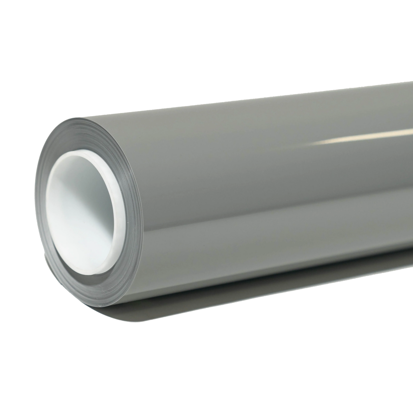 Sleek Gloss Nardo Grey - Light Vinyl Wrap for Vehicles