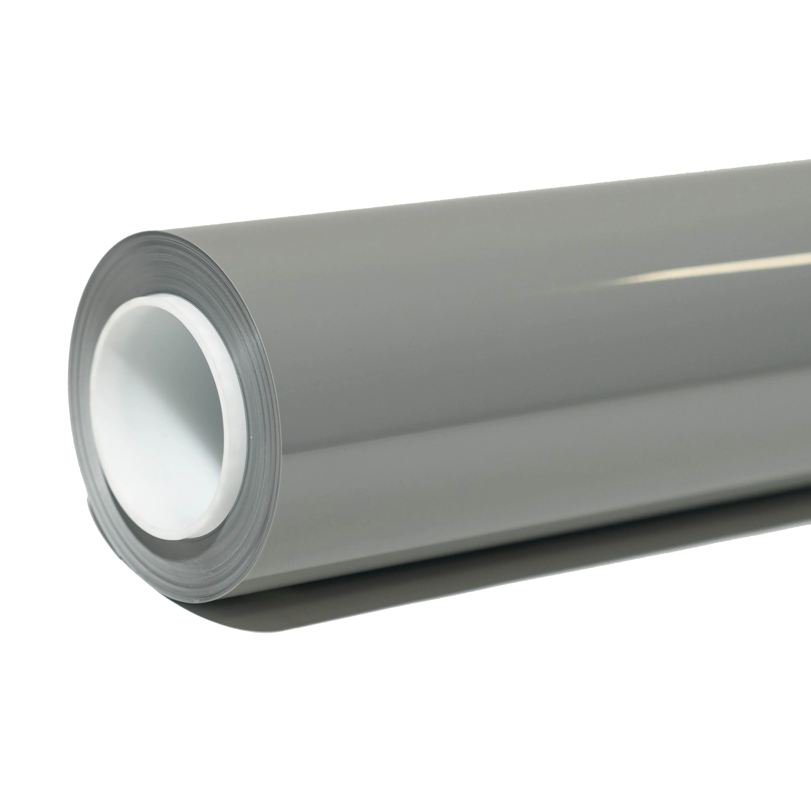 Sleek Gloss Nardo Grey - Light Vinyl Wrap for Vehicles