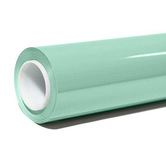 Refreshing Gloss Pastel Green Vinyl Wrap for Cars