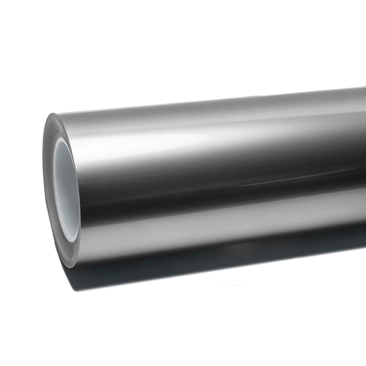 Shimmering Pearlescent Platinum Silver Vinyl Wrap for Cars