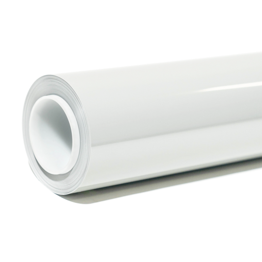 Sleek Gloss White Vinyl Wrap for Cars